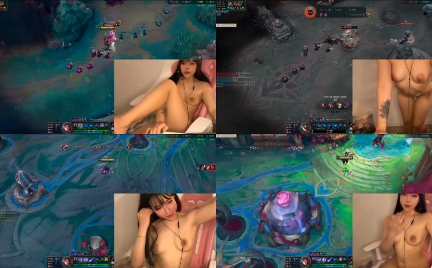 Vừa tự sướng vừa chơi Liên Minh đỉnh chóp cmnl